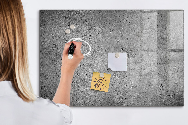 Magnettafel zum schreiben Memotafel mit Magneten und Fotos