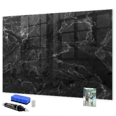 Magnettafel zum schreiben Eine stylische Tafel für Notizen und Fotos