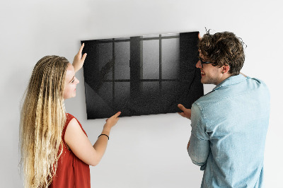 Magnettafel zum schreiben Notiz- und Fototafel