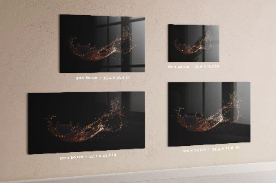 Magnettafel zum schreiben Kreative Fotopräsentationswand