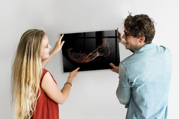 Magnettafel zum schreiben Kreative Fotopräsentationswand