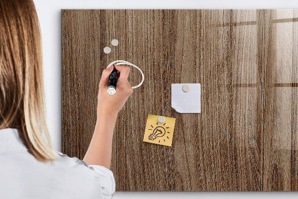 Magnettafel zum schreiben Notiz- und Fototafel