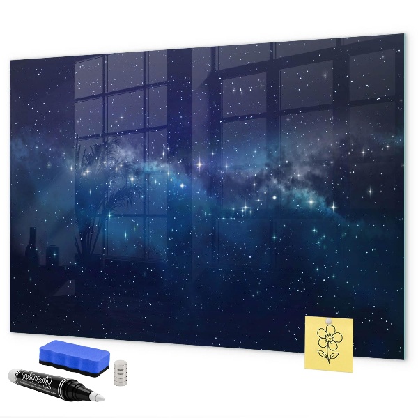 Magnettafel zum schreiben Magnettafel für Fotos und Notizen