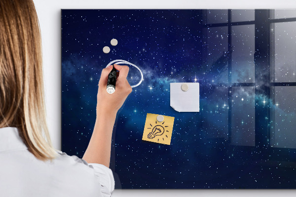Magnettafel zum schreiben Magnettafel für Fotos und Notizen