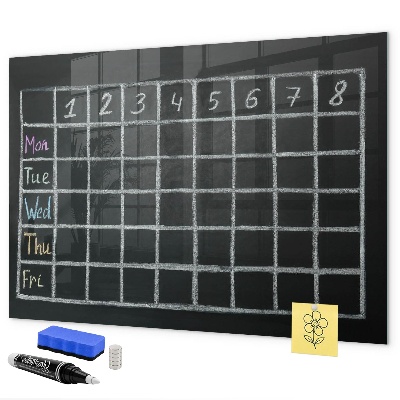 Schreib magnettafel Planungs- und Notiztafel
