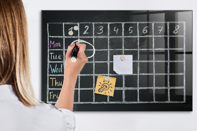 Schreib magnettafel Planungs- und Notiztafel