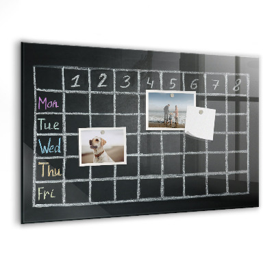 Schreib magnettafel Planungs- und Notiztafel