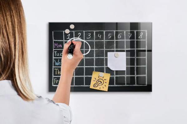 Schreib magnettafel Planungs- und Notiztafel