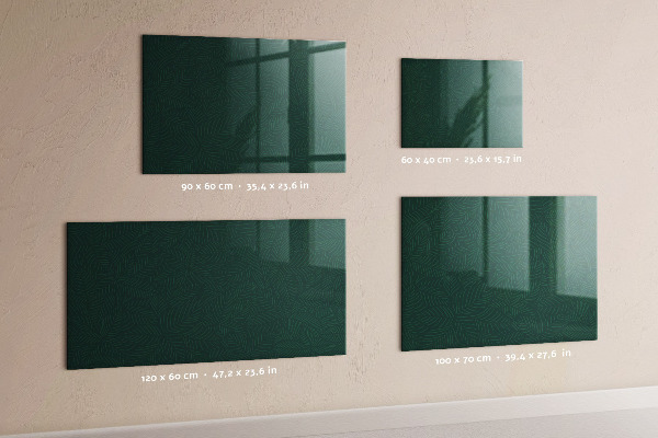 Magnettafel zum schreiben Notiz- und Fototafel