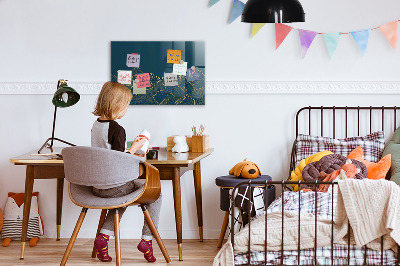 Magnettafel zum schreiben Moderne Tafel für Notizen und Fotos