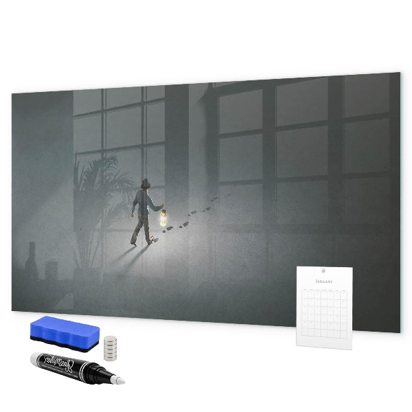 Magnettafel zum schreiben Magnettafel für Fotos und Notizen