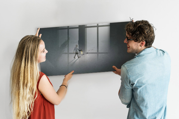 Magnettafel zum schreiben Magnettafel für Fotos und Notizen