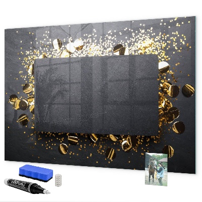 Magnettafel zum schreiben Kreative Fotopräsentationswand