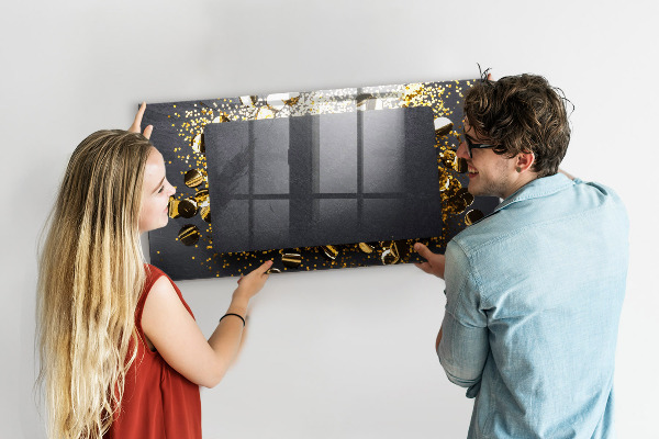 Magnettafel zum schreiben Kreative Fotopräsentationswand