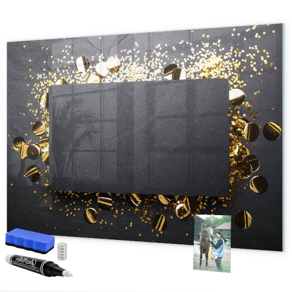 Magnettafel zum schreiben Kreative Fotopräsentationswand