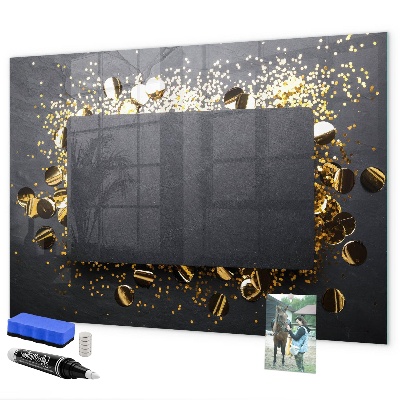 Magnettafel zum schreiben Kreative Fotopräsentationswand