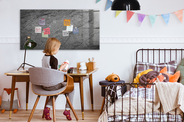 Magnettafel zum schreiben Magnettafel für Fotos und Notizen
