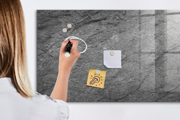 Magnettafel zum schreiben Magnettafel für Fotos und Notizen