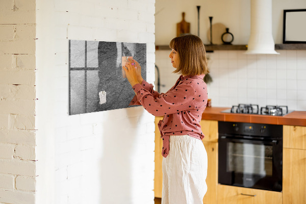 Magnettafel zum schreiben Magnettafel für Fotos und Notizen