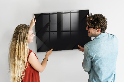 Schreib magnettafel Memotafel mit Magneten und Fotos
