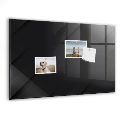 Schreib magnettafel Memotafel mit Magneten und Fotos
