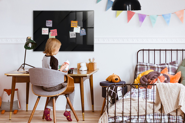 Schreib magnettafel Memotafel mit Magneten und Fotos