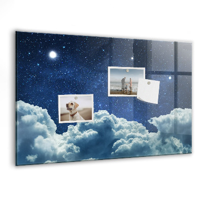 Magnettafel zum schreiben Eine freie Tafel für Notizen und Fotos