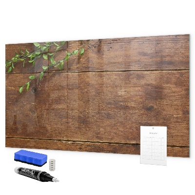 Magnettafel zum schreiben Eine stylische Tafel für Notizen und Fotos