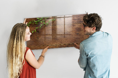 Magnettafel zum schreiben Eine stylische Tafel für Notizen und Fotos