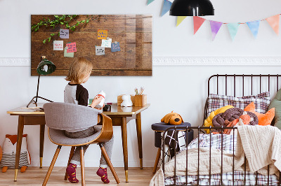 Magnettafel zum schreiben Eine stylische Tafel für Notizen und Fotos