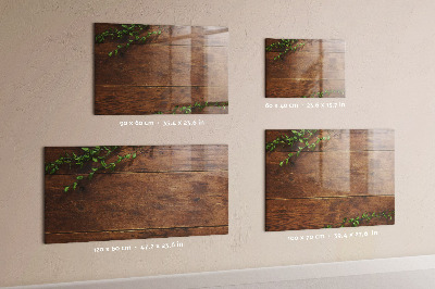 Magnettafel zum schreiben Eine stylische Tafel für Notizen und Fotos