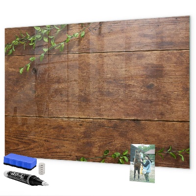 Magnettafel zum schreiben Eine stylische Tafel für Notizen und Fotos