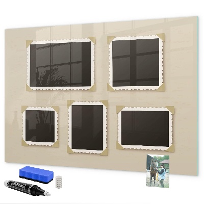 Magnettafel zum schreiben Ein kreativer Raum für Familienerinnerungen