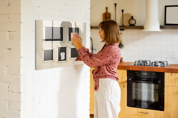 Magnettafel zum schreiben Ein kreativer Raum für Familienerinnerungen