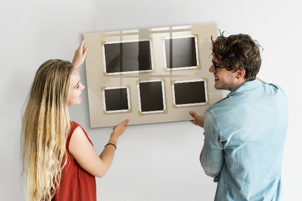 Magnettafel zum schreiben Ein kreativer Raum für Familienerinnerungen