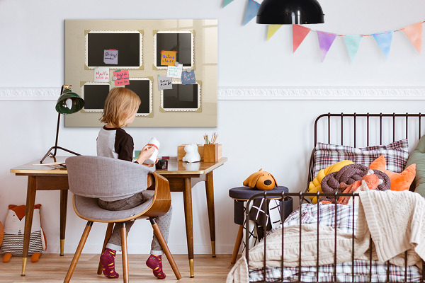 Magnettafel zum schreiben Ein kreativer Raum für Familienerinnerungen
