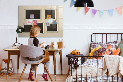 Magnettafel zum schreiben Ein kreativer Raum für Familienerinnerungen