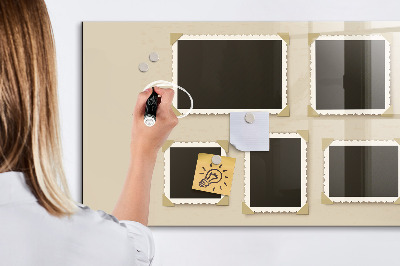 Magnettafel zum schreiben Ein kreativer Raum für Familienerinnerungen