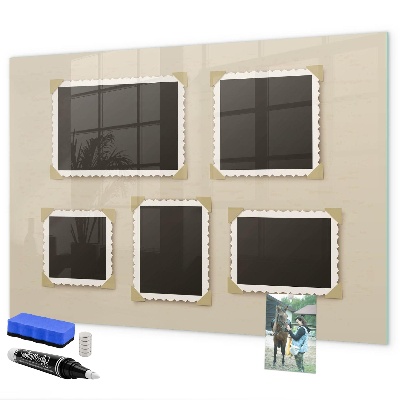 Magnettafel zum schreiben Ein kreativer Raum für Familienerinnerungen