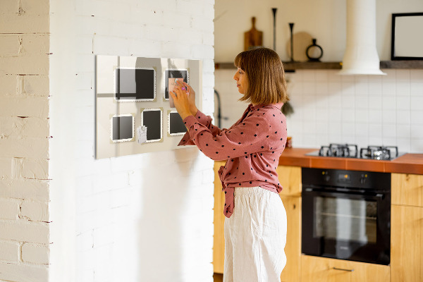 Magnettafel zum schreiben Ein kreativer Raum für Familienerinnerungen