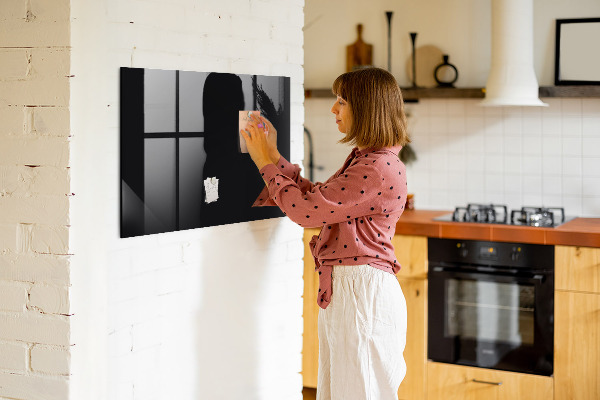 Magnettafel zum schreiben Moderne Tafel für Notizen und Fotos