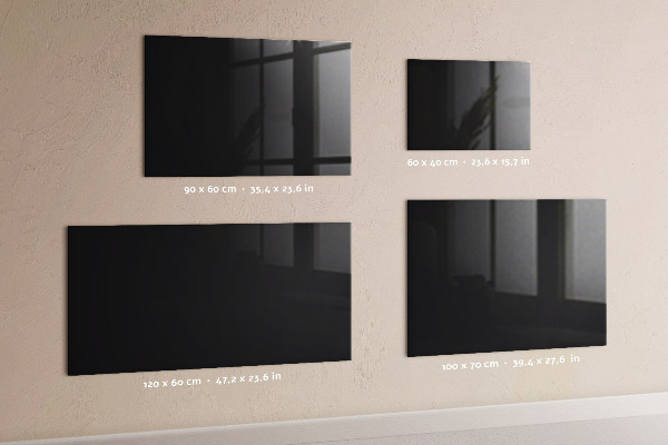 Magnettafel zum schreiben Moderne Tafel für Notizen und Fotos