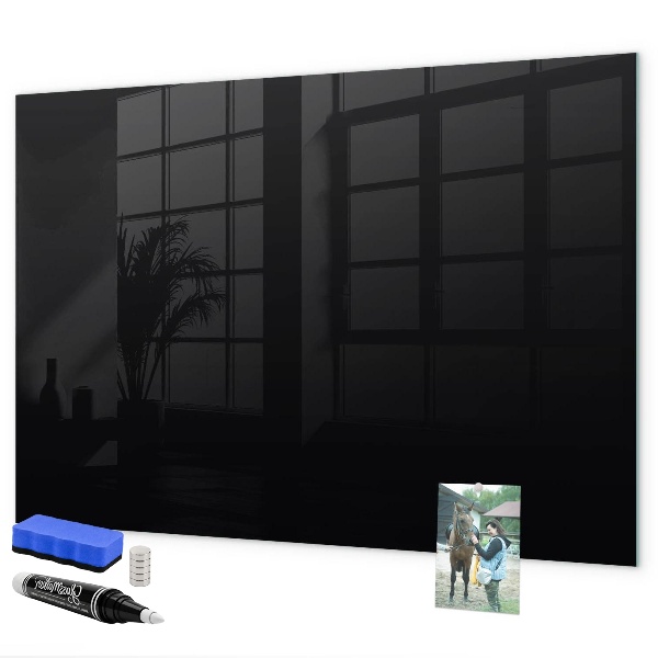 Magnettafel zum schreiben Moderne Tafel für Notizen und Fotos