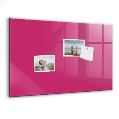 Schreib magnettafel Eine farbenfrohe Tafel für Notizen und Fotos