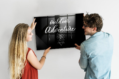 Schreib magnettafel Ein Außenbereich für Erinnerungen