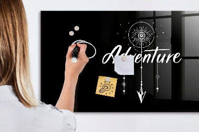 Schreib magnettafel Memotafel mit Magneten