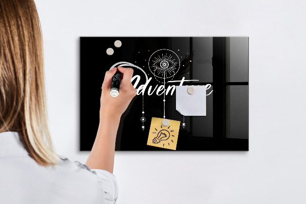 Schreib magnettafel Memotafel mit Magneten