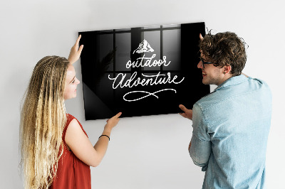 Schreib magnettafel Outdoor-Abenteuer