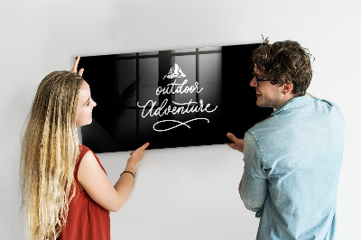 Schreib magnettafel Outdoor-Abenteuer