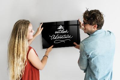 Schreib magnettafel Outdoor-Abenteuer